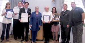 Community Service Award for Simi Valley Historical Society and Museum - Jane Prevas, Jody Viscum- Rehder, and Linda Appleton Kapigian